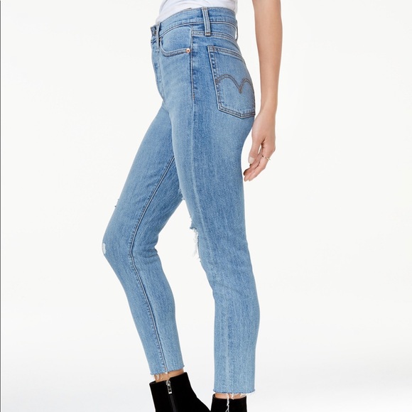 LEVI WEDGIE SKINNY JEANS - Picture 7 of 7